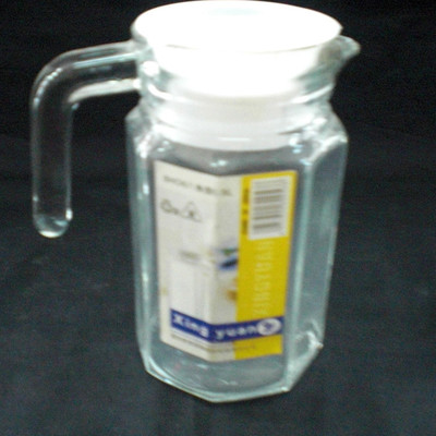 沈阳心然日杂 供应批发500ml手工精致耐热玻璃茶具，小八角壶与小条壶热销